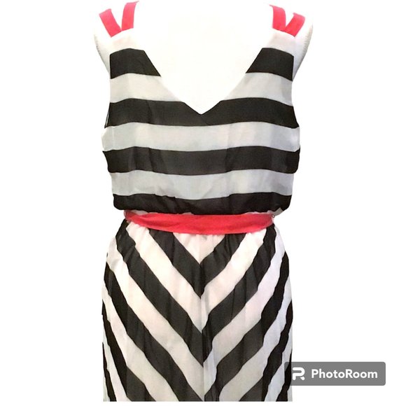 Bisou Bisou Women's Chevron Print Dress - Picture 5 of 7